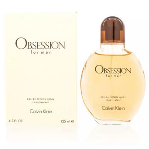 Obsession for Men by Calvin Klein EDT Spray 4.2oz/125ml