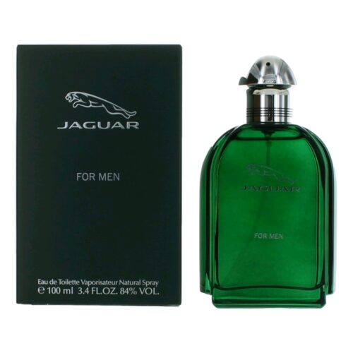 Jaguar For Men Eau de Toilette, Cologne for Men, 3.4 Oz