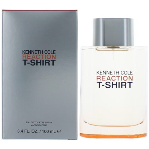 Kenneth Cole Reaction T-shirt EDT Spray for Men 3.4 Oz
