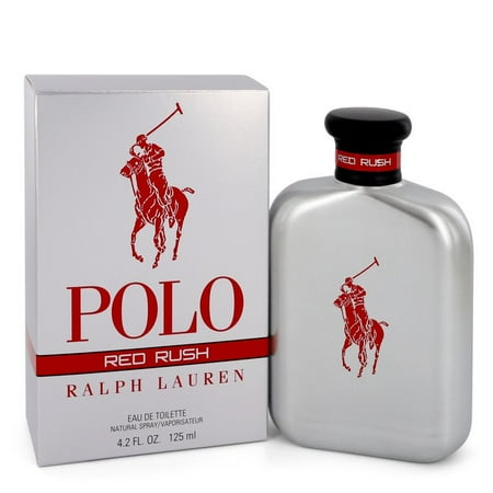 Ralph Lauren Polo Red Rush for Men EDT Spray 4.2 Oz