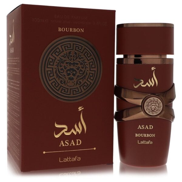 Asad Bourbon by Lattafa EDP Spray 3.4 oz