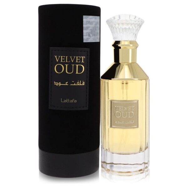 Velvet Oud by Lattafa EDP Spray 3.4 oz
