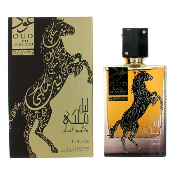 Oud Lail Maleki by Lattafa EDP Spray 3.4 oz