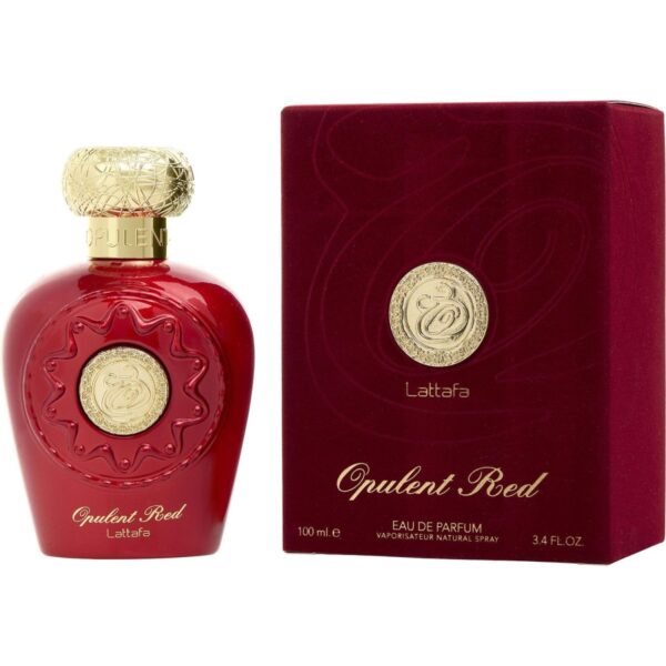 Opulent Red by Lattafa EDP Spray 3.4 oz
