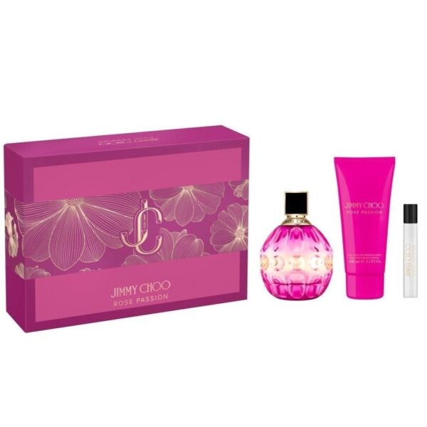 Jimmy Choo Rose Passion 3 Pc Gift Set