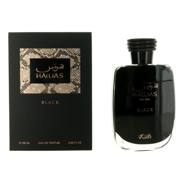 Hawas Black by Rasasi EDP Spray 3.4 oz