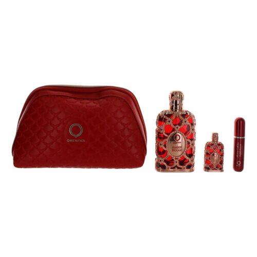 Amber Rouge by Orientica 4 pc Gift Set