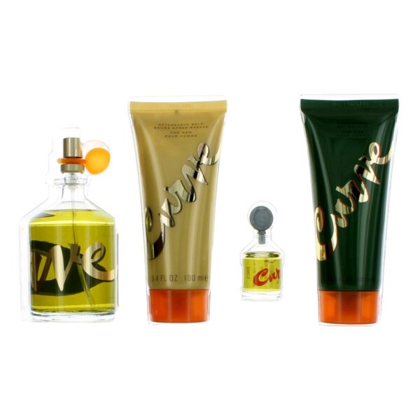 Curve for Men 4 Pc Gift Set 4.2 oz