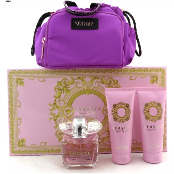 Versace Bright Crystal 4 Pc Gift Set