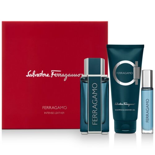Salvatore Ferragamo Intense Leather 3 Pc Gift Set