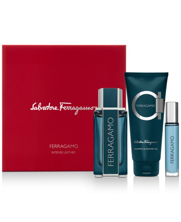 Salvatore Ferragamo Intense Leather 3 Pc Gift Set