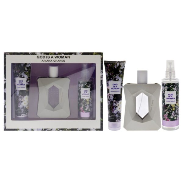 Ariana Grande God Is A Woman 3 Pc Gift Set