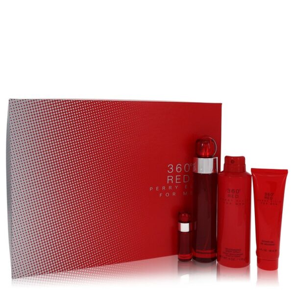Perry Ellis 360 Red 4 Pc Gift Set