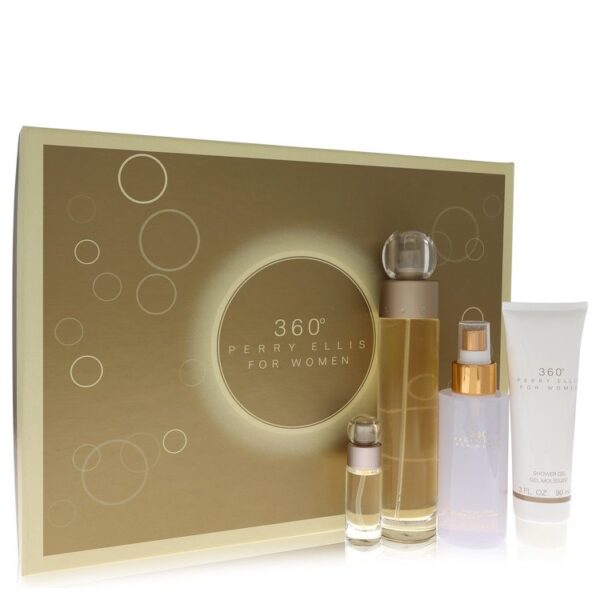 Perry Ellis 360 for Women 4 Pc Gift Set