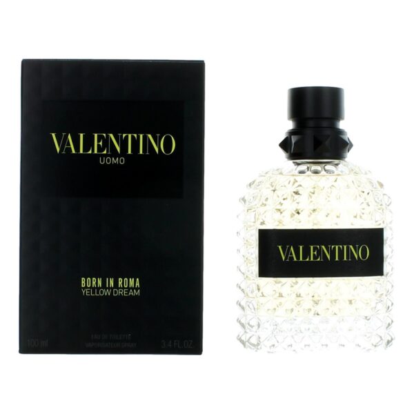 Valentino Uomo Born in Roma Yellow Dream EDT Spray 3.4 oz