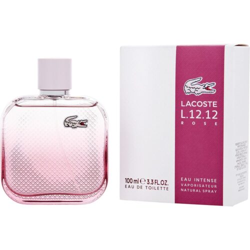 Lacoste L.12.12 Rose Eau Intense EDT Spray 3.3 oz