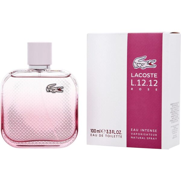Lacoste L.12.12 Rose Eau Intense EDT Spray 3.3 oz