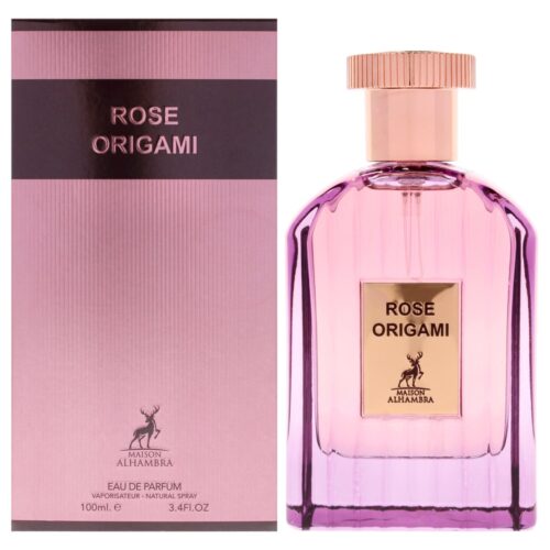Maison Alhambra Rose Origami EDP Spray 3.4 oz